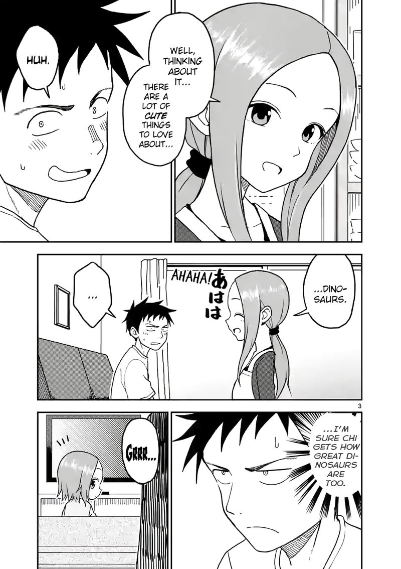 Karakai Jouzu No Moto Takagi San Chapter 106 Page 3