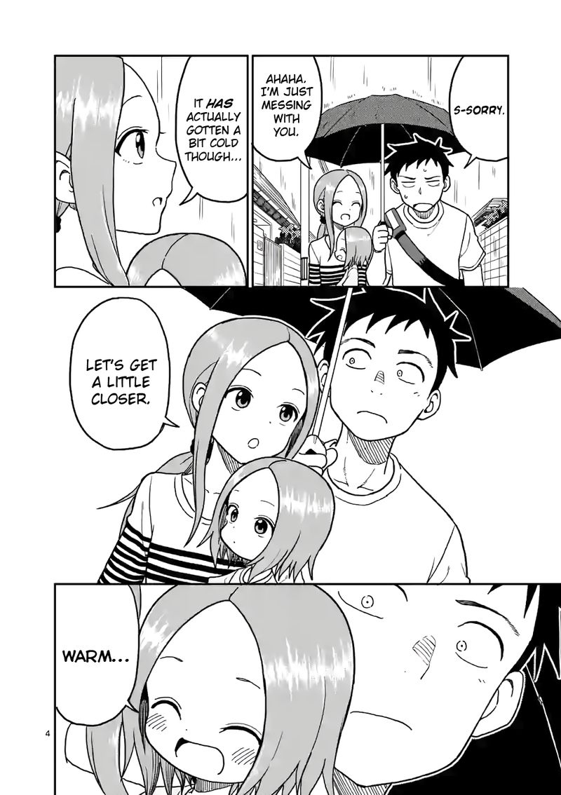 Karakai Jouzu No Moto Takagi San Chapter 108 Page 4