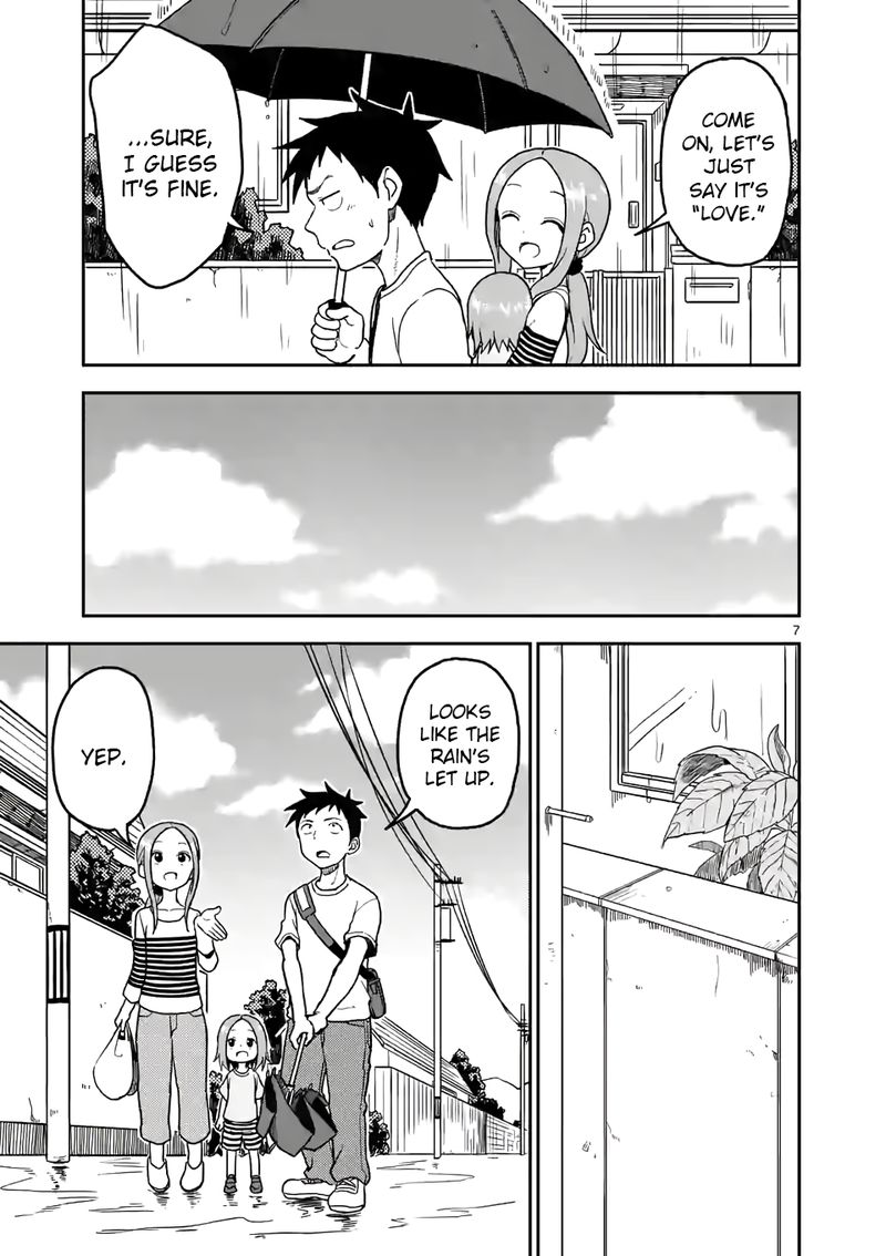 Karakai Jouzu No Moto Takagi San Chapter 108 Page 7