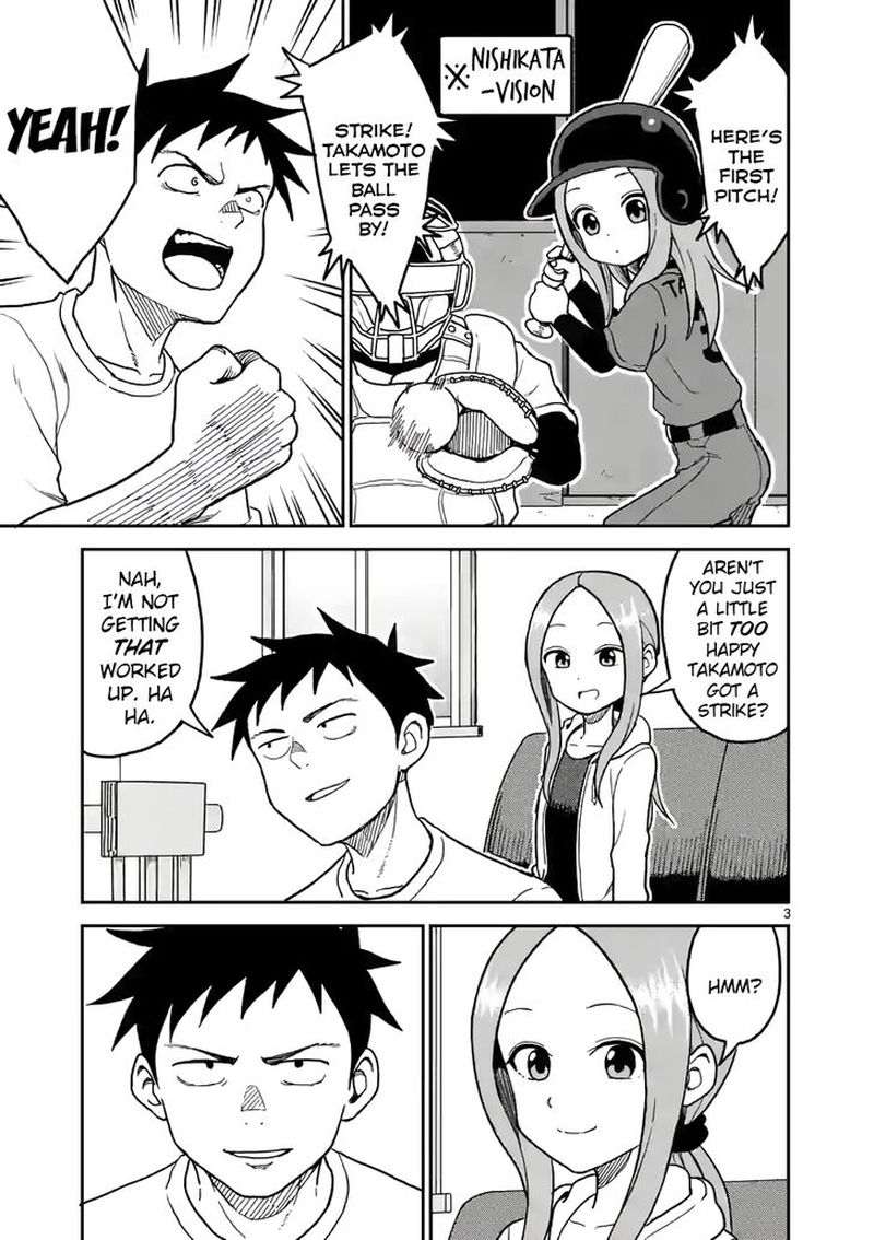 Karakai Jouzu No Moto Takagi San Chapter 109 Page 3