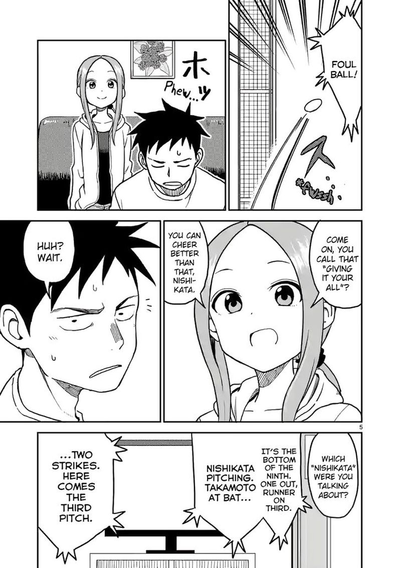 Karakai Jouzu No Moto Takagi San Chapter 109 Page 5