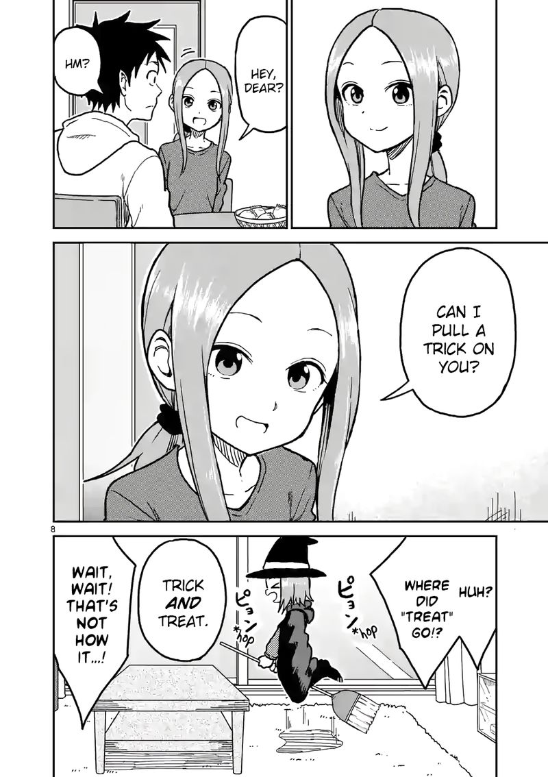 Karakai Jouzu No Moto Takagi San Chapter 110 Page 8