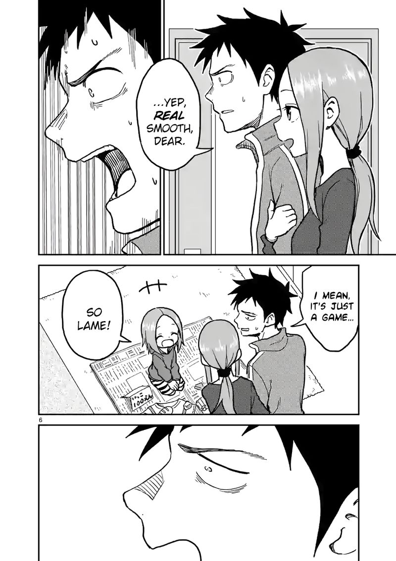 Karakai Jouzu No Moto Takagi San Chapter 111 Page 6