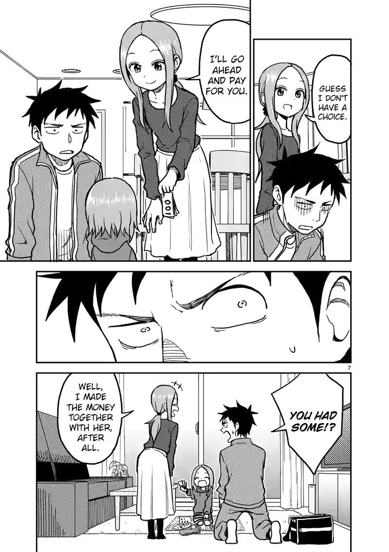 Karakai Jouzu No Moto Takagi San Chapter 111 Page 7