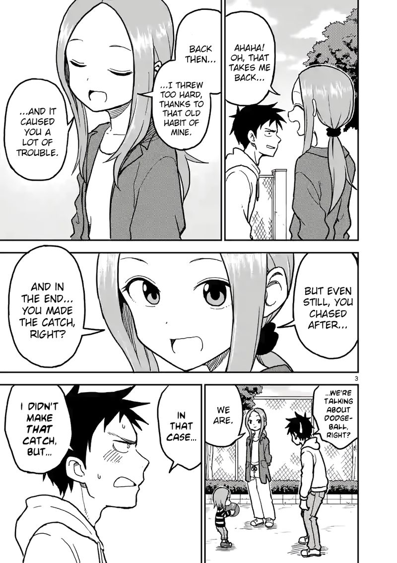 Karakai Jouzu No Moto Takagi San Chapter 112 Page 3