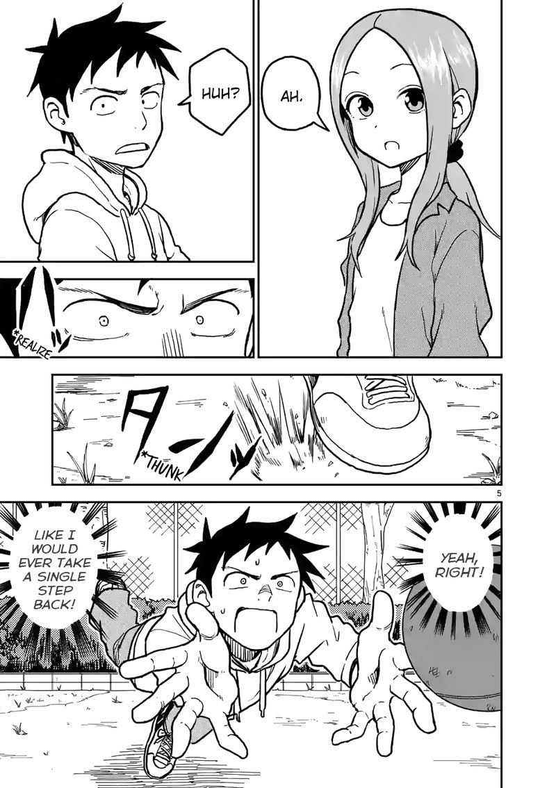 Karakai Jouzu No Moto Takagi San Chapter 112 Page 5