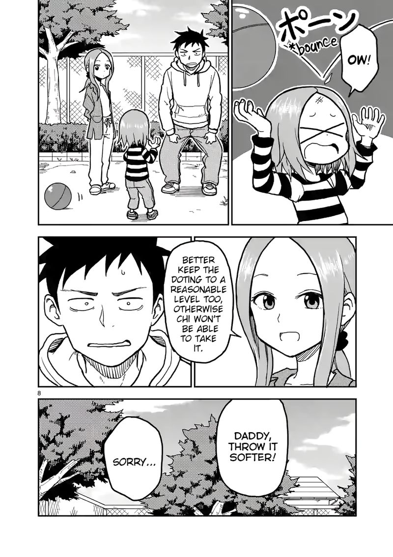 Karakai Jouzu No Moto Takagi San Chapter 112 Page 8