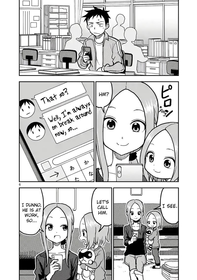 Karakai Jouzu No Moto Takagi San Chapter 113 Page 6