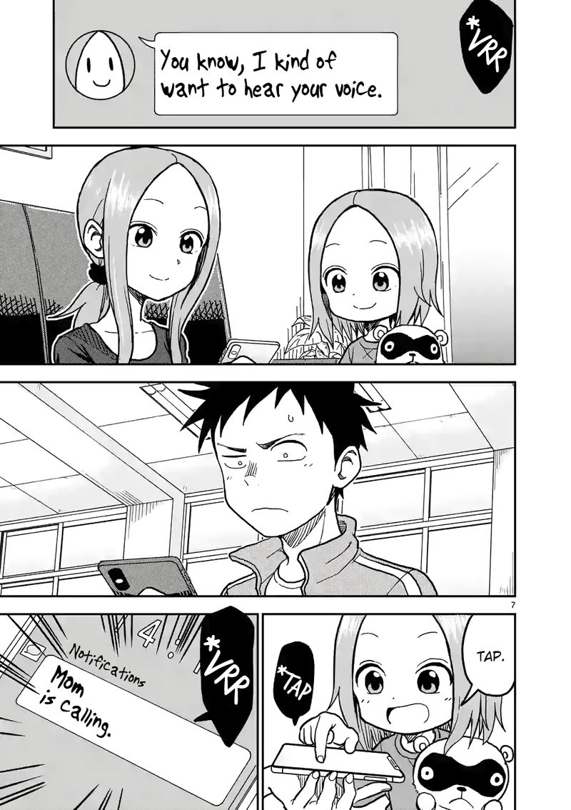 Karakai Jouzu No Moto Takagi San Chapter 113 Page 7