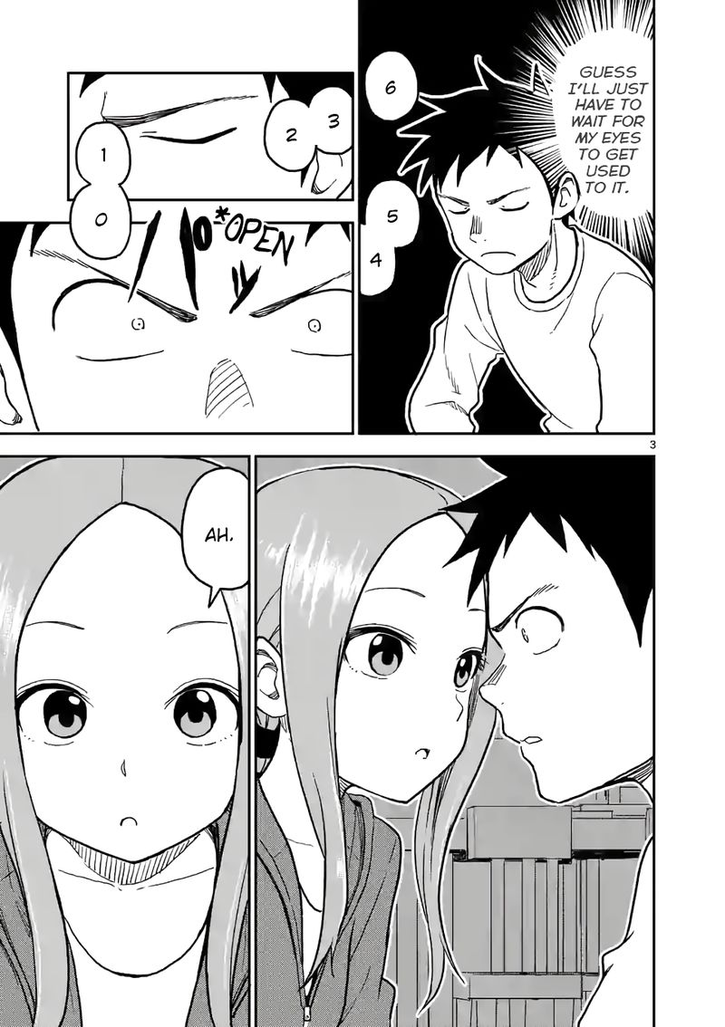 Karakai Jouzu No Moto Takagi San Chapter 114 Page 3