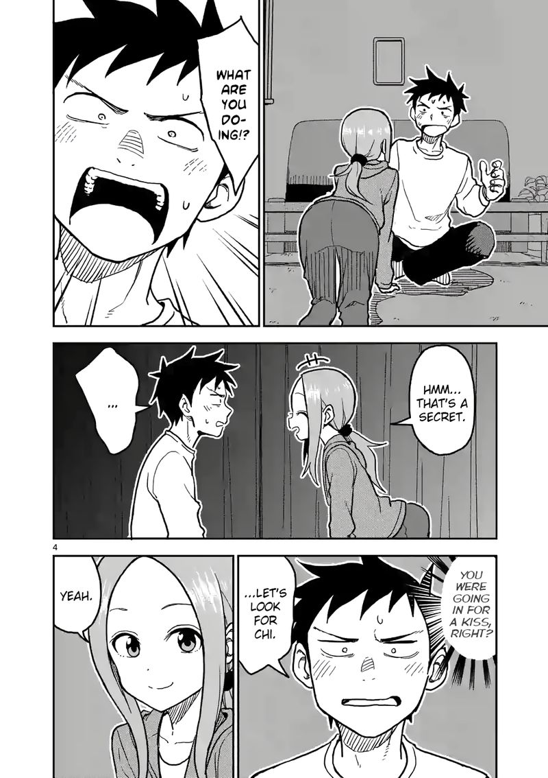 Karakai Jouzu No Moto Takagi San Chapter 114 Page 4