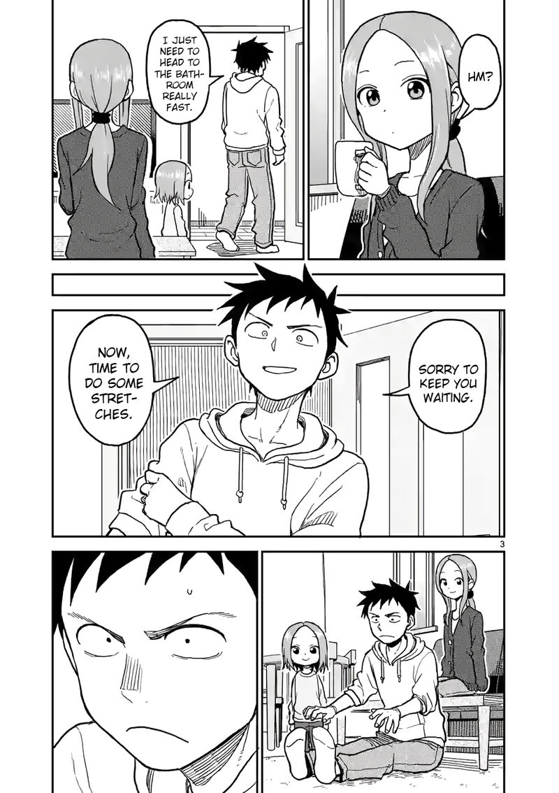 Karakai Jouzu No Moto Takagi San Chapter 115 Page 3