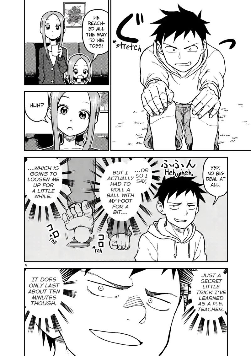 Karakai Jouzu No Moto Takagi San Chapter 115 Page 4