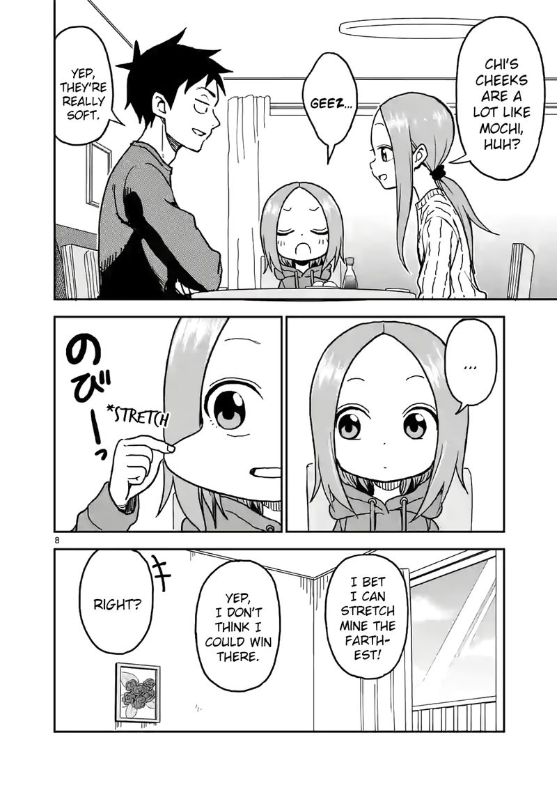 Karakai Jouzu No Moto Takagi San Chapter 118 Page 8