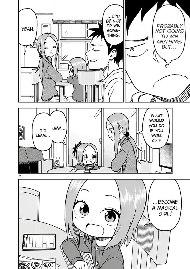 Karakai Jouzu No Moto Takagi San Chapter 119 Page 2