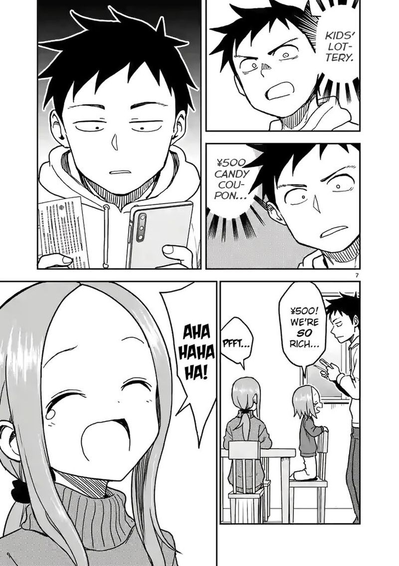 Karakai Jouzu No Moto Takagi San Chapter 119 Page 7