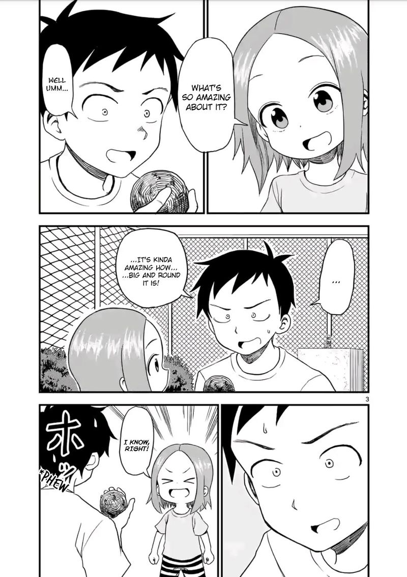 Karakai Jouzu No Moto Takagi San Chapter 12 Page 3