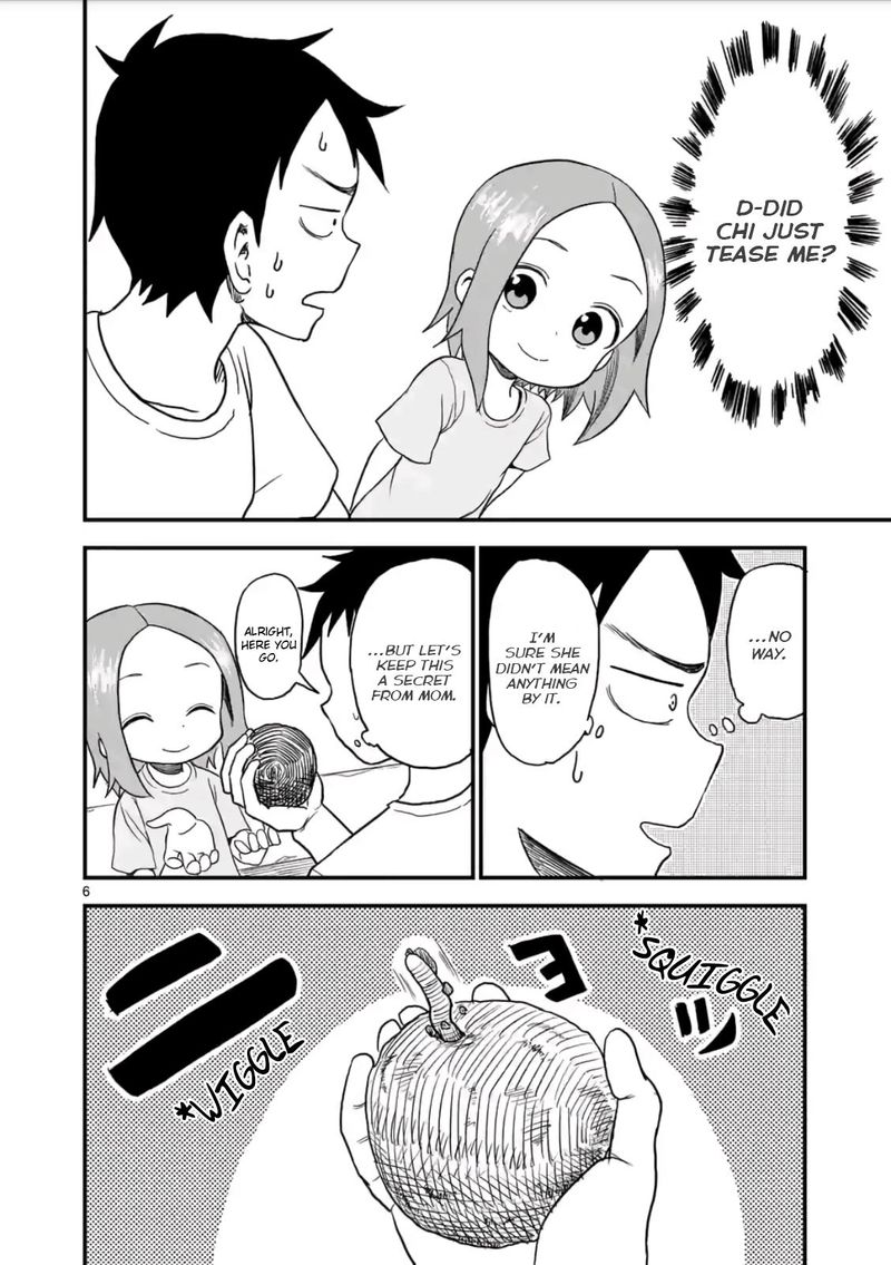 Karakai Jouzu No Moto Takagi San Chapter 12 Page 6