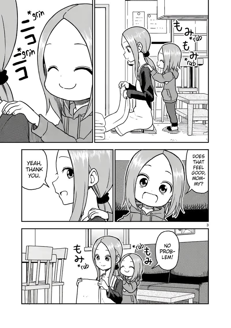 Karakai Jouzu No Moto Takagi San Chapter 121 Page 3