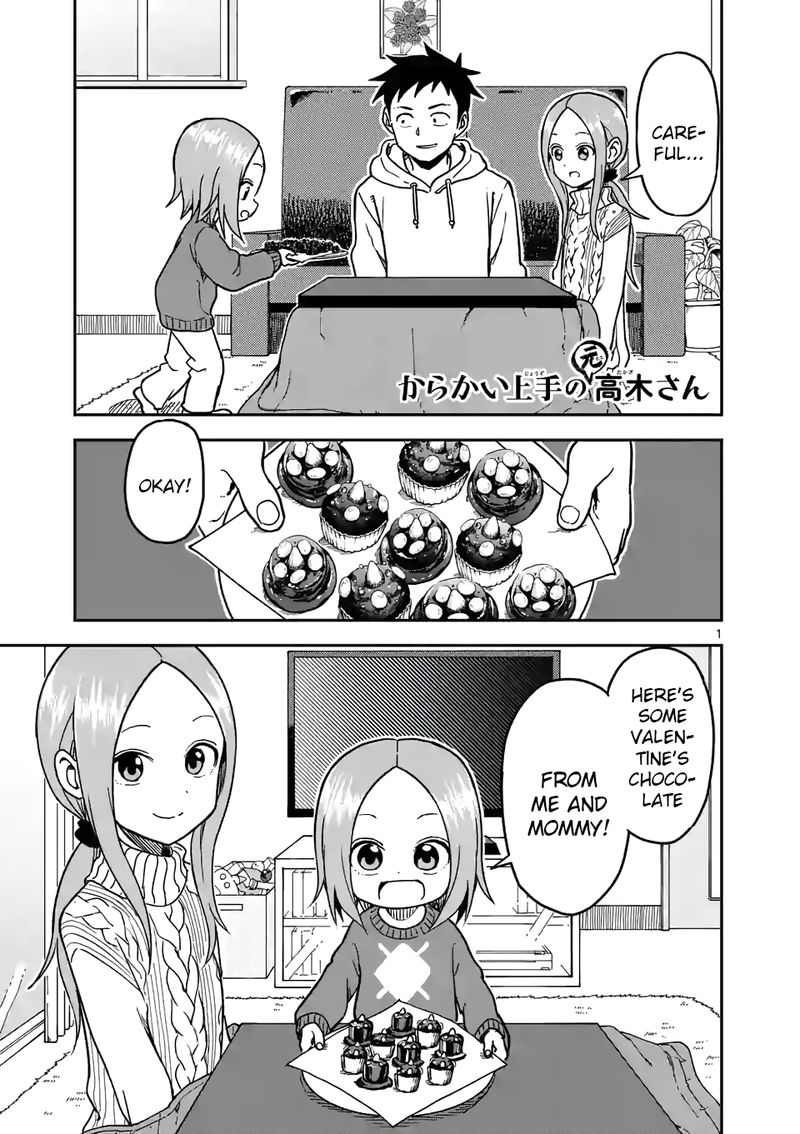 Karakai Jouzu No Moto Takagi San Chapter 122 Page 1