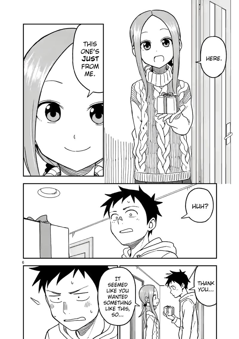 Karakai Jouzu No Moto Takagi San Chapter 122 Page 6