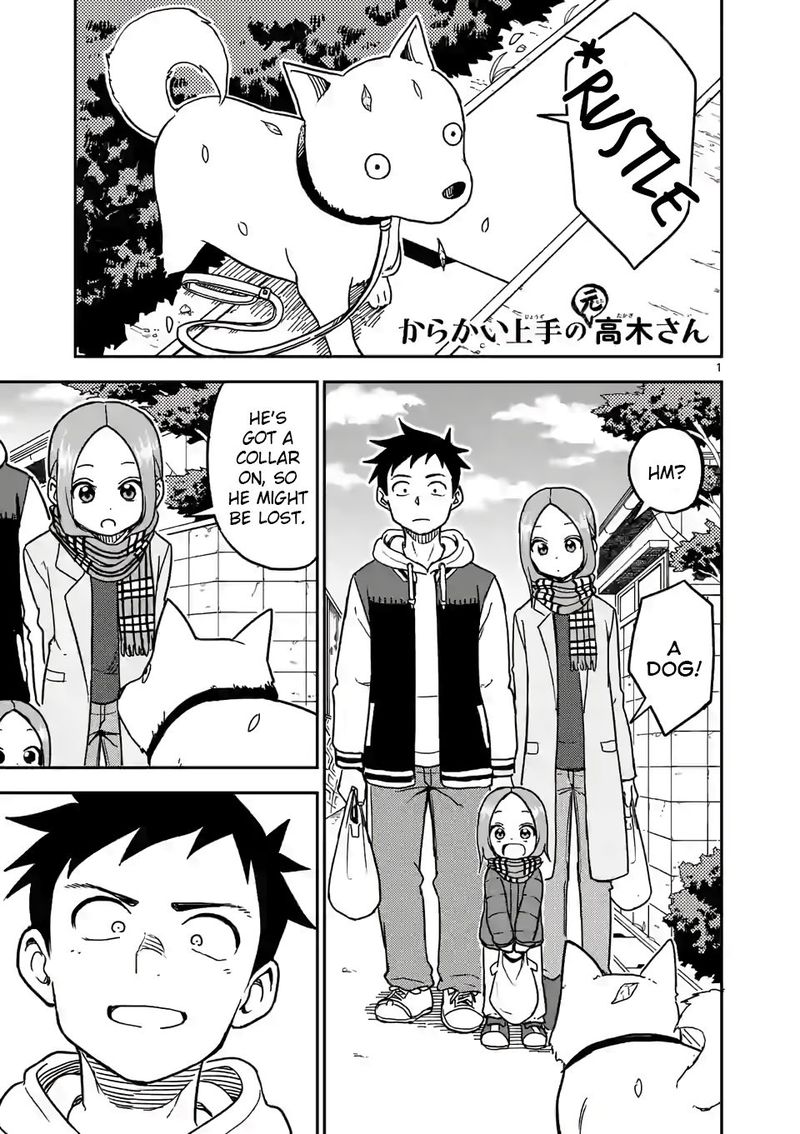 Karakai Jouzu No Moto Takagi San Chapter 123 Page 1