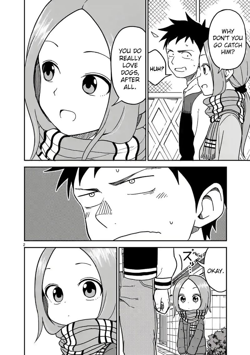 Karakai Jouzu No Moto Takagi San Chapter 123 Page 2