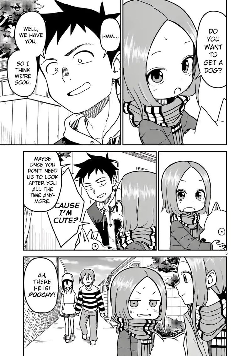 Karakai Jouzu No Moto Takagi San Chapter 123 Page 5