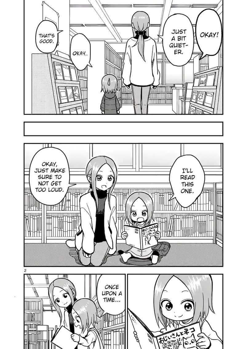 Karakai Jouzu No Moto Takagi San Chapter 124 Page 2