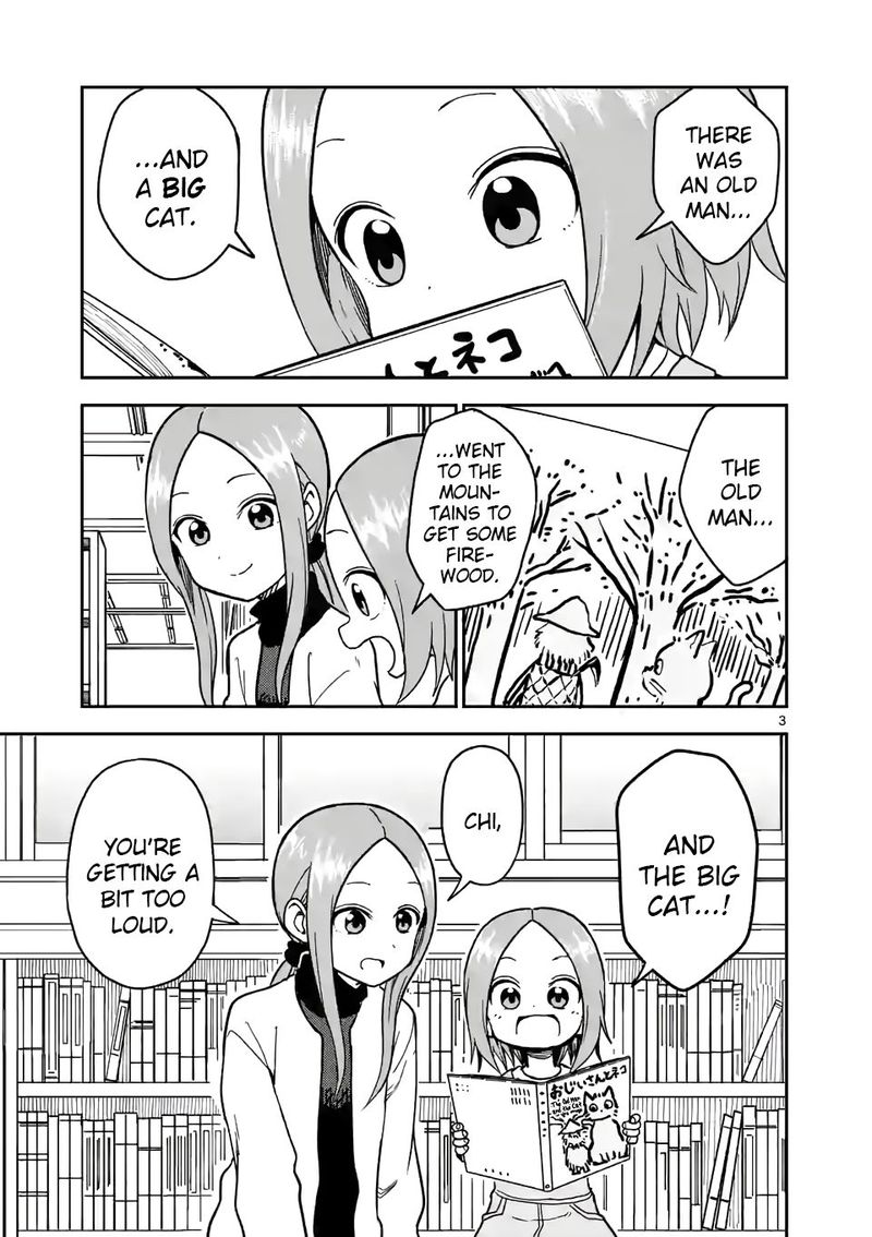 Karakai Jouzu No Moto Takagi San Chapter 124 Page 3