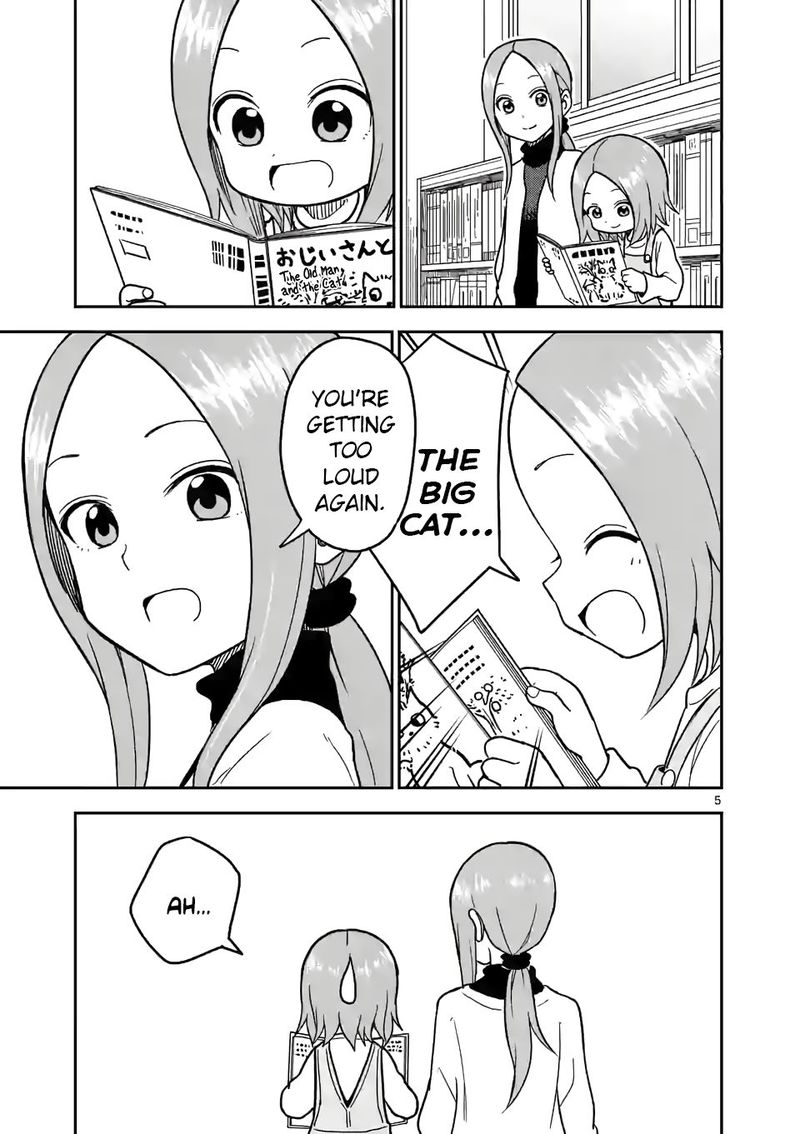 Karakai Jouzu No Moto Takagi San Chapter 124 Page 5