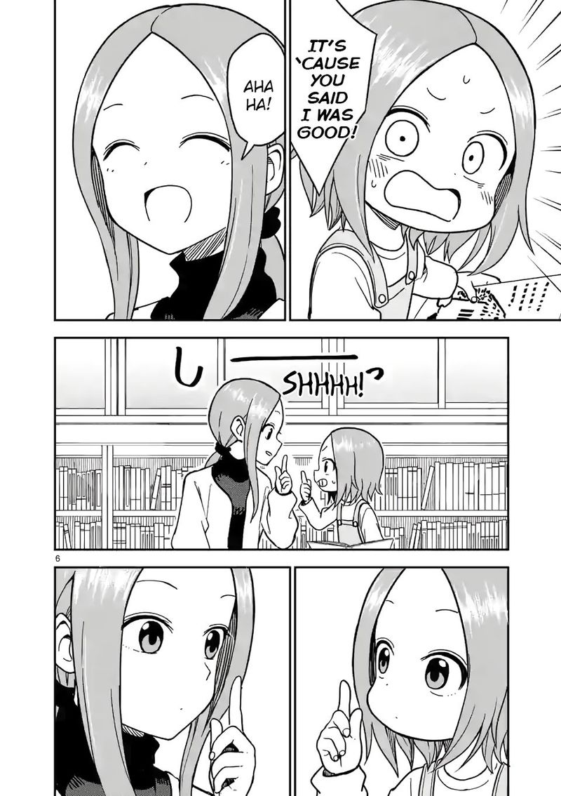 Karakai Jouzu No Moto Takagi San Chapter 124 Page 6