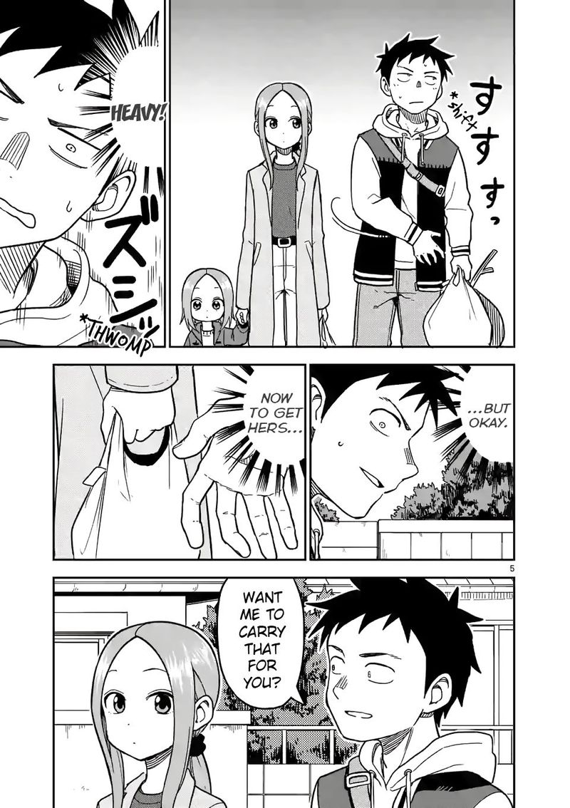 Karakai Jouzu No Moto Takagi San Chapter 125 Page 5