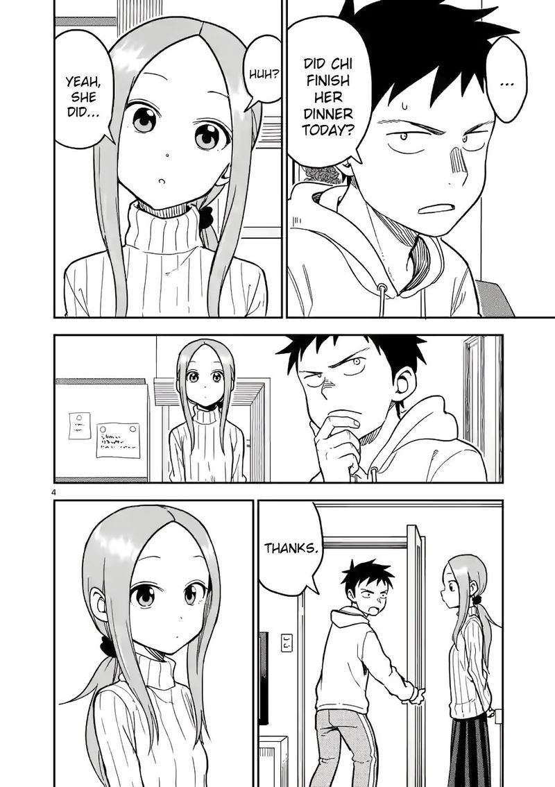 Karakai Jouzu No Moto Takagi San Chapter 127 Page 4