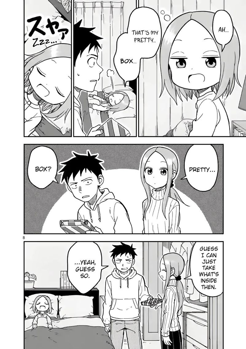 Karakai Jouzu No Moto Takagi San Chapter 127 Page 8