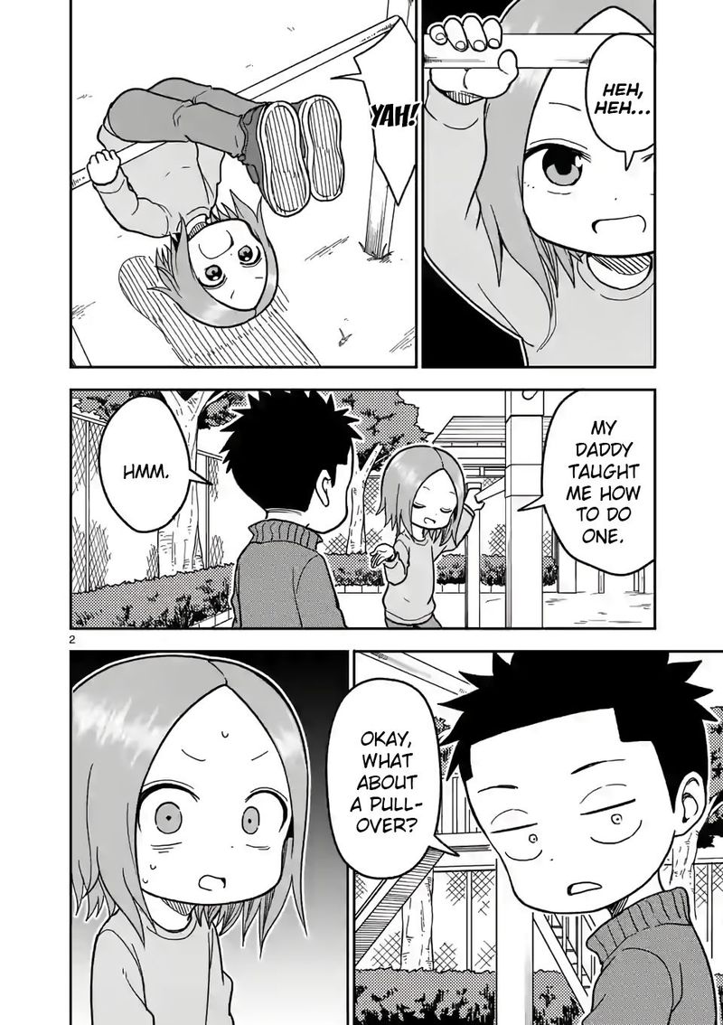 Karakai Jouzu No Moto Takagi San Chapter 128 Page 2