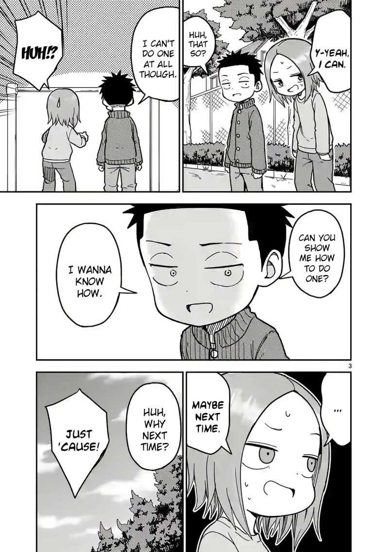 Karakai Jouzu No Moto Takagi San Chapter 128 Page 3