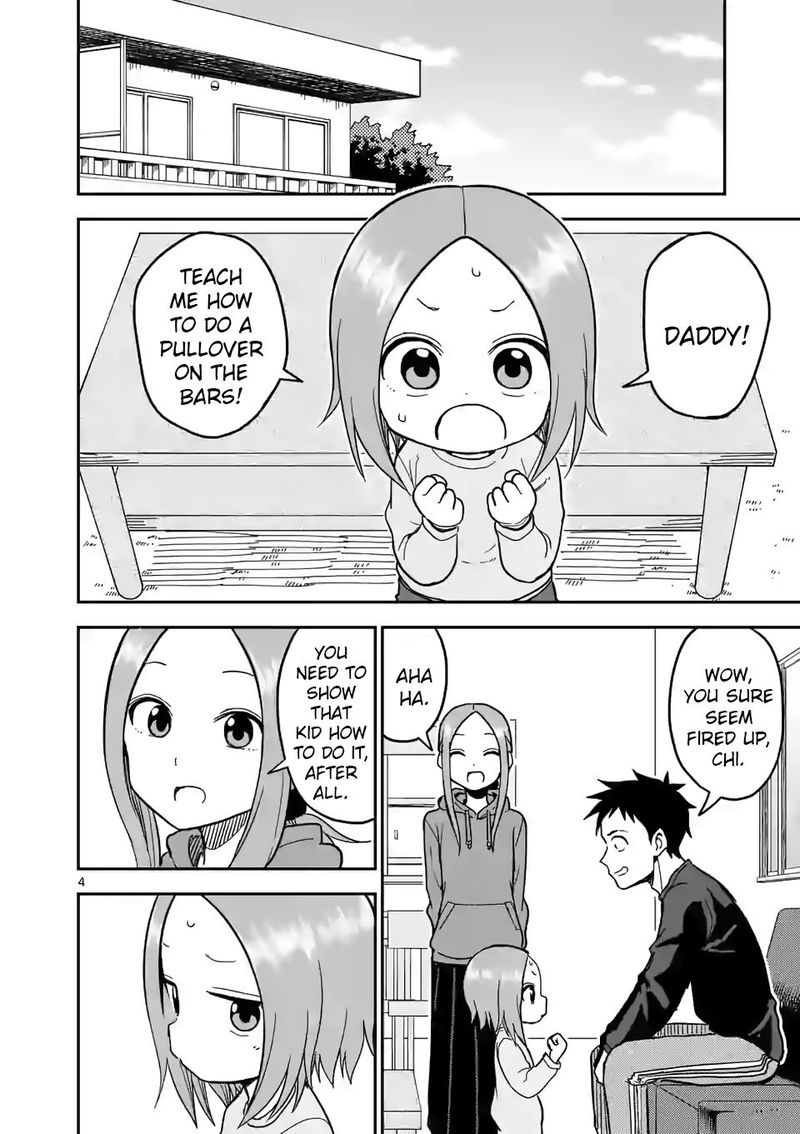 Karakai Jouzu No Moto Takagi San Chapter 128 Page 4