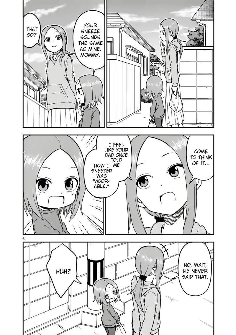 Karakai Jouzu No Moto Takagi San Chapter 129 Page 6