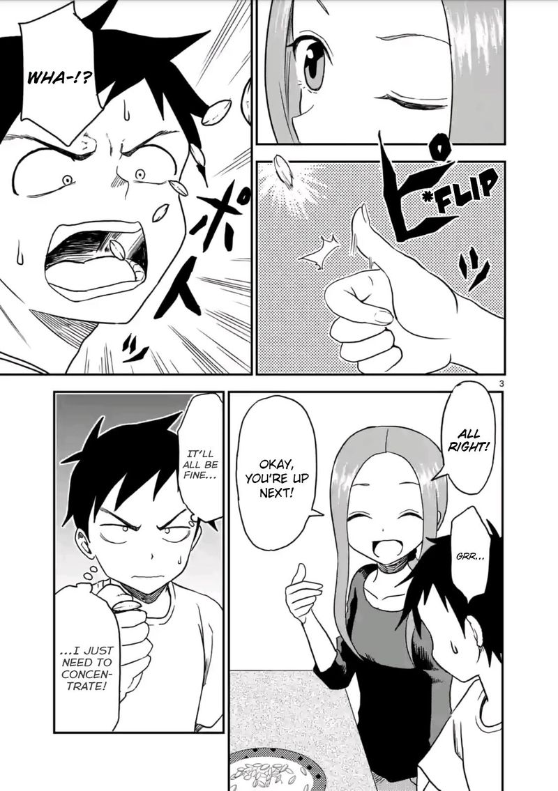 Karakai Jouzu No Moto Takagi San Chapter 13 Page 3