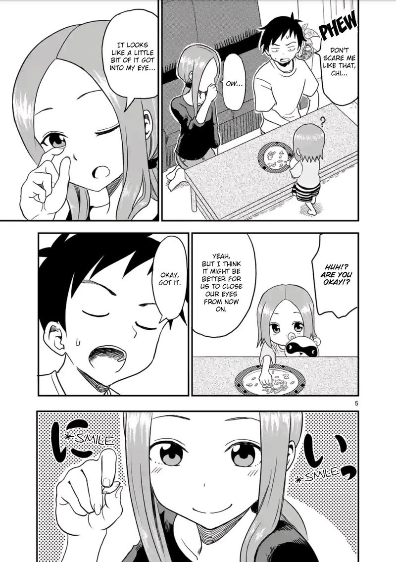 Karakai Jouzu No Moto Takagi San Chapter 13 Page 5