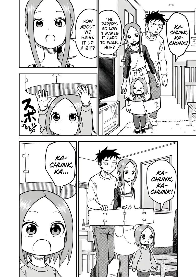 Karakai Jouzu No Moto Takagi San Chapter 131 Page 4