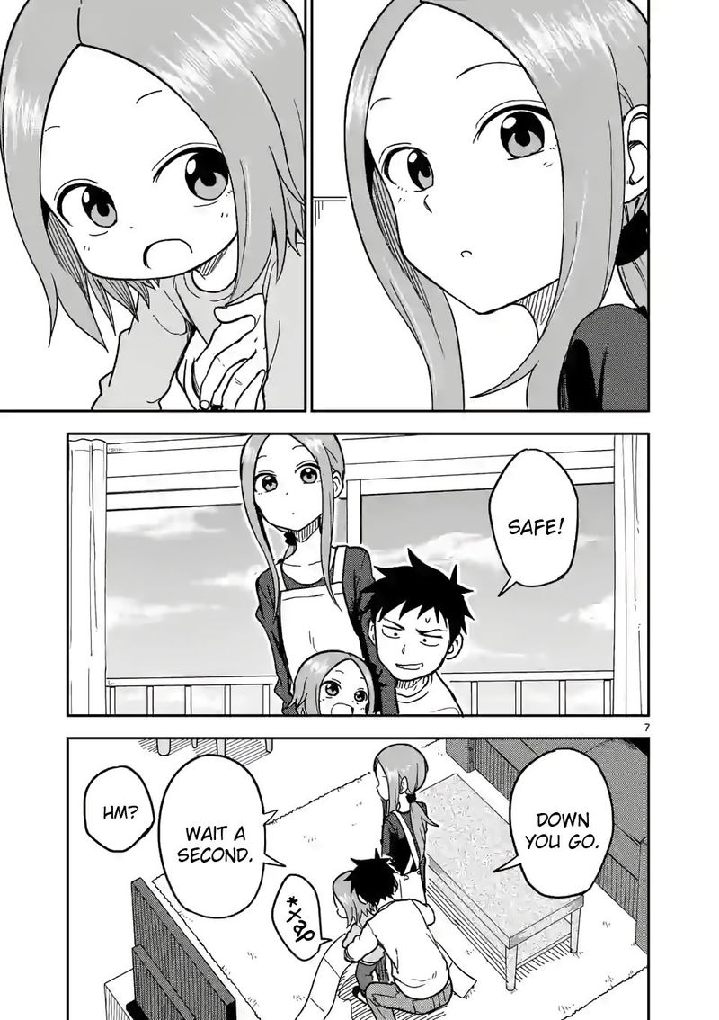 Karakai Jouzu No Moto Takagi San Chapter 131 Page 7