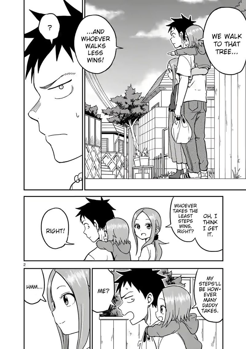 Karakai Jouzu No Moto Takagi San Chapter 132 Page 2