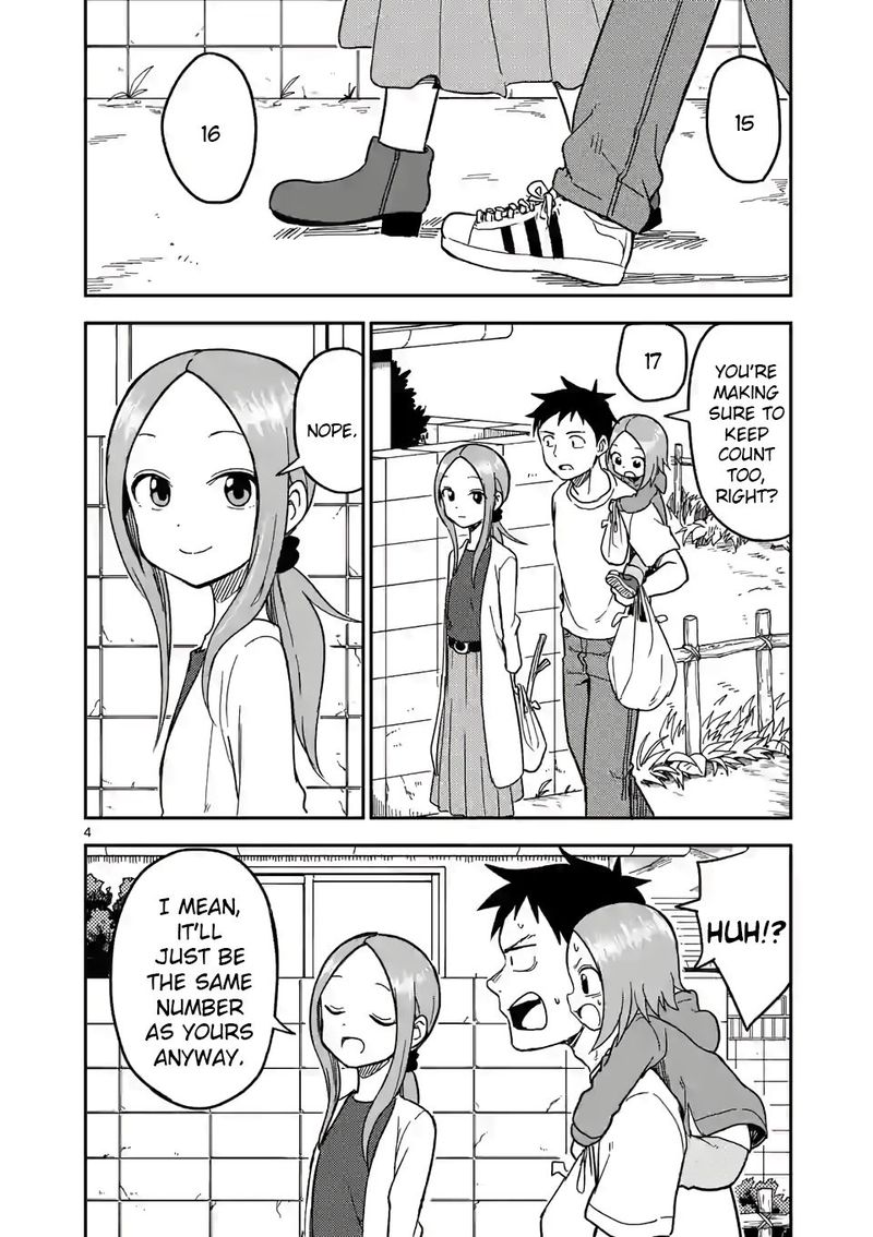 Karakai Jouzu No Moto Takagi San Chapter 132 Page 4