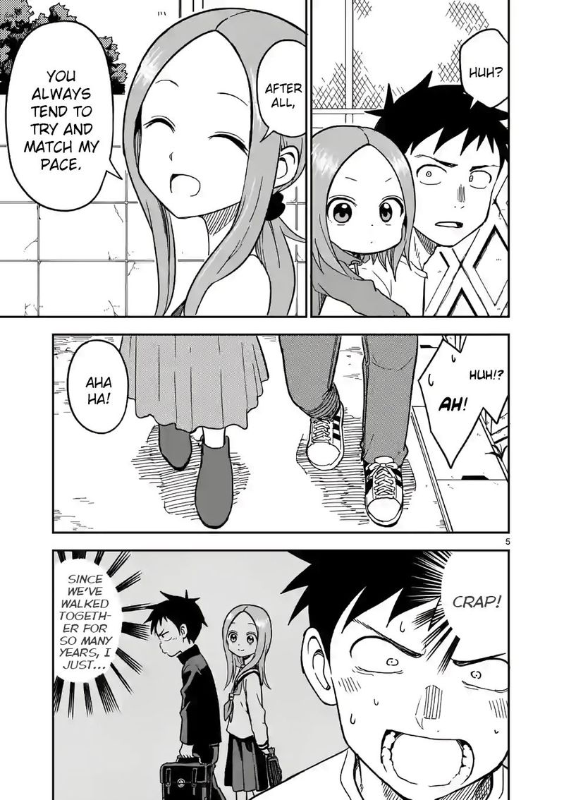 Karakai Jouzu No Moto Takagi San Chapter 132 Page 5