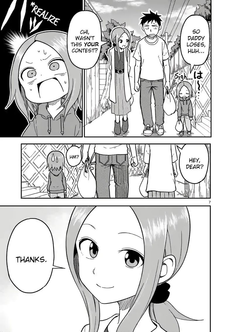 Karakai Jouzu No Moto Takagi San Chapter 132 Page 7