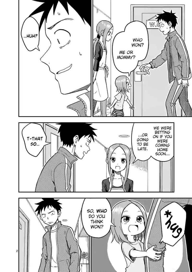 Karakai Jouzu No Moto Takagi San Chapter 134 Page 2