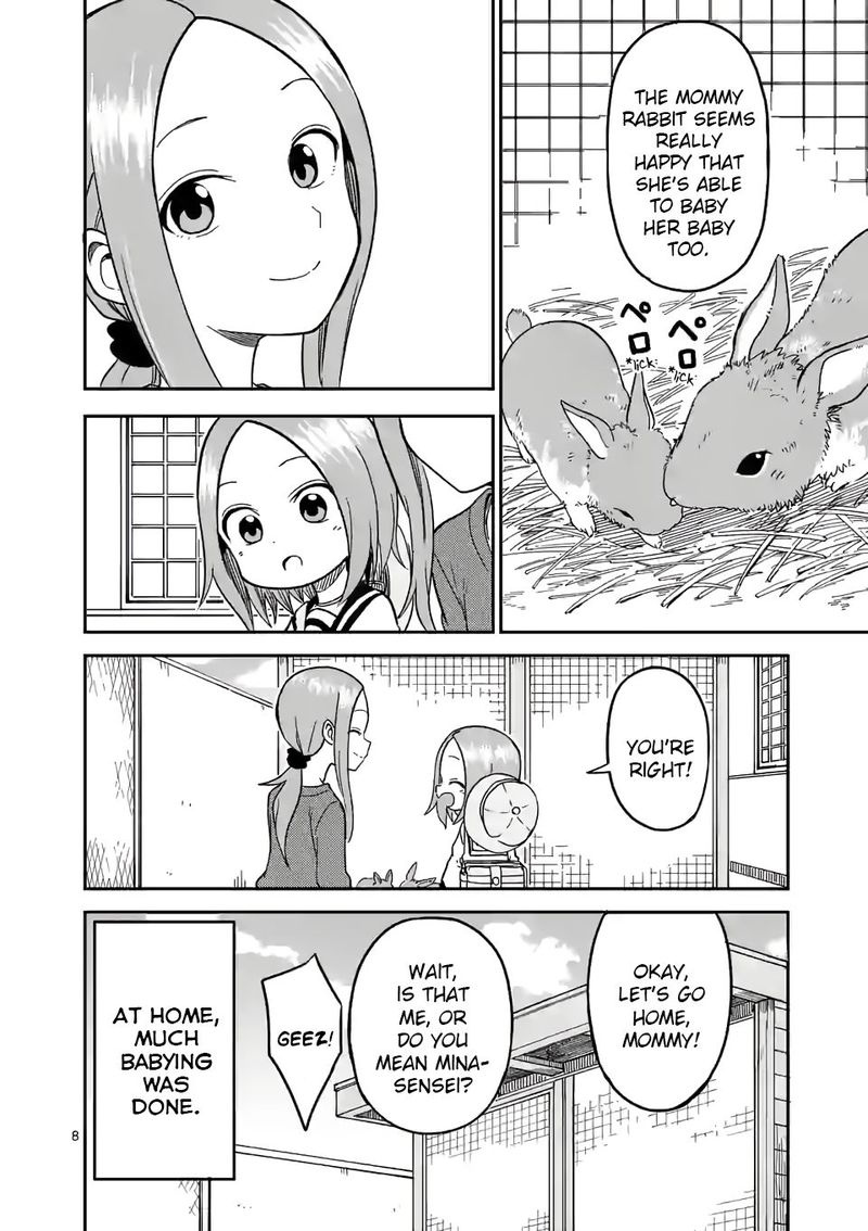 Karakai Jouzu No Moto Takagi San Chapter 135 Page 8