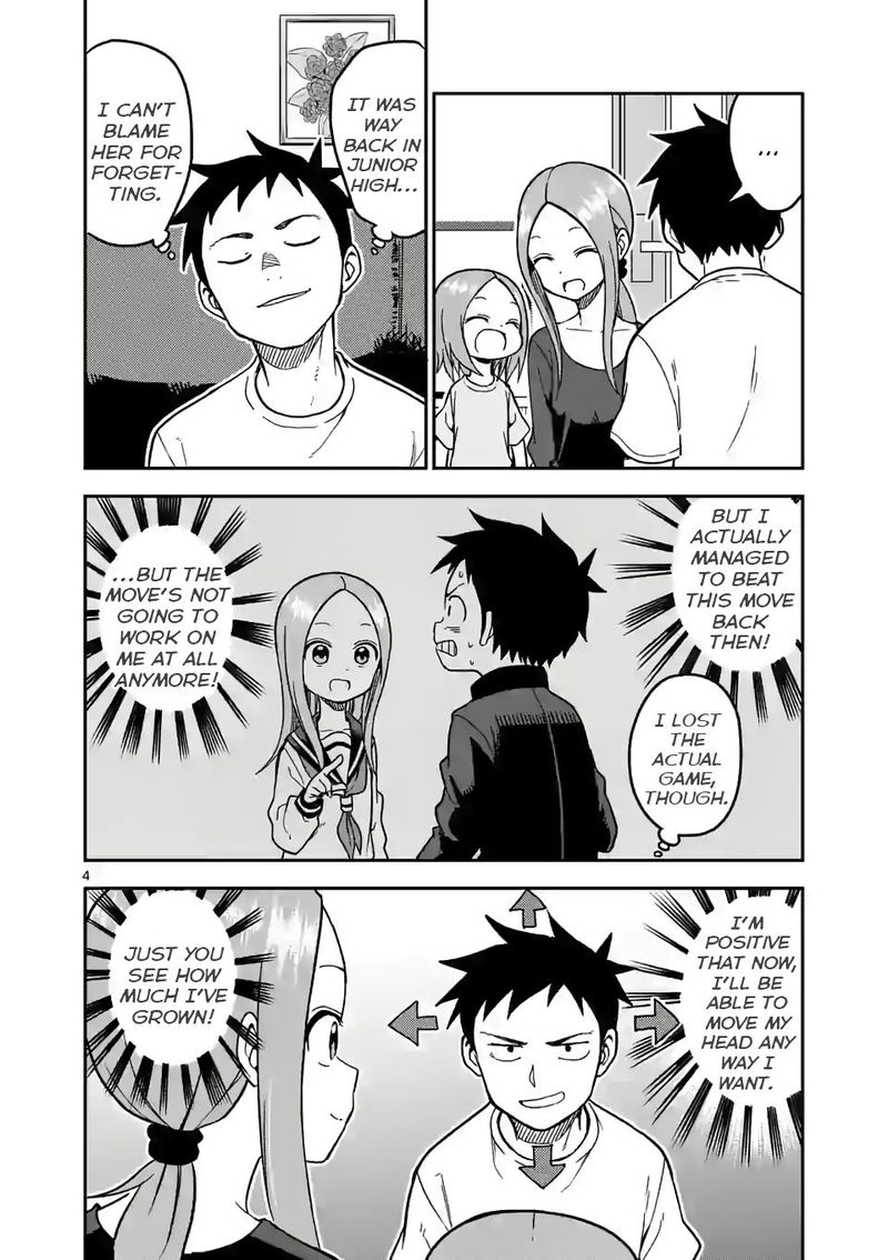 Karakai Jouzu No Moto Takagi San Chapter 137 Page 4